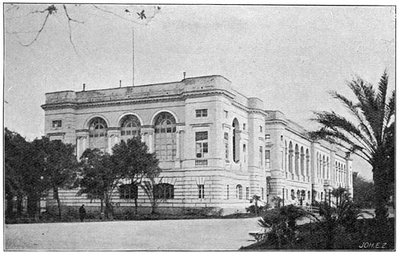 Het Zoölogisch station in de Villa Nazionale.