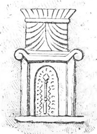 Fig. 79.—Chaldan tabernacle.