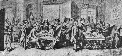 Coffee House in Germany—Middle of the Seventeenth Century