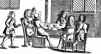 A Coffee House in the Time of Charles II