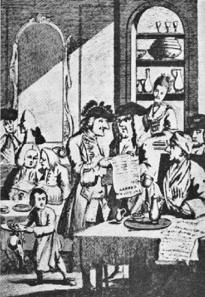 Coffee House Politicians of the Seventeenth Century