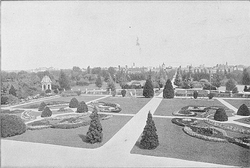 THE MALL—View looking East from Department of Agriculture.