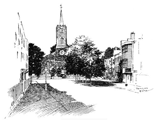 CHURCH ROW, HAMPSTEAD.