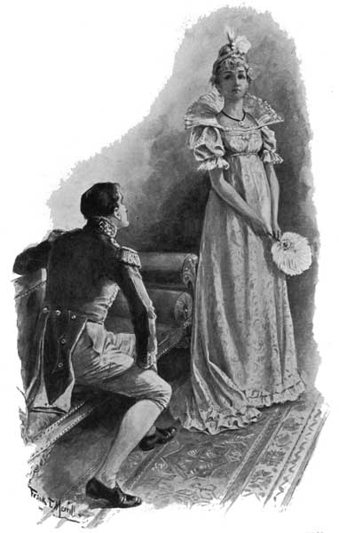 "YOU FORGET YOURSELF&mdash;YOU ARE MAD," SHE SAID HAUGHTILY.