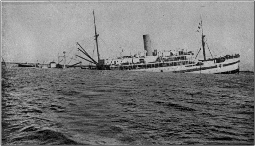 British Hospital Ship Gloucester Castle