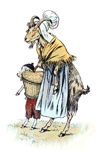 elle se mit  la recherche du loup