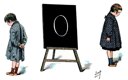 La petite Marie? Le petit Jean? Oh! c'est un zro.