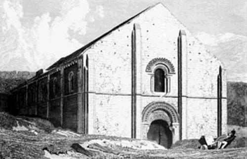 Chapel in the castle at Caen.