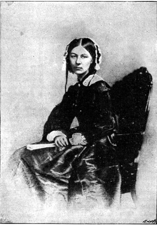 MISS FLORENCE NIGHTINGALE.

From a Photograph.