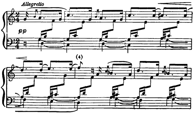 Free Piano Sheet Music – Siciliana Op. 68 No. 11 – Schumann