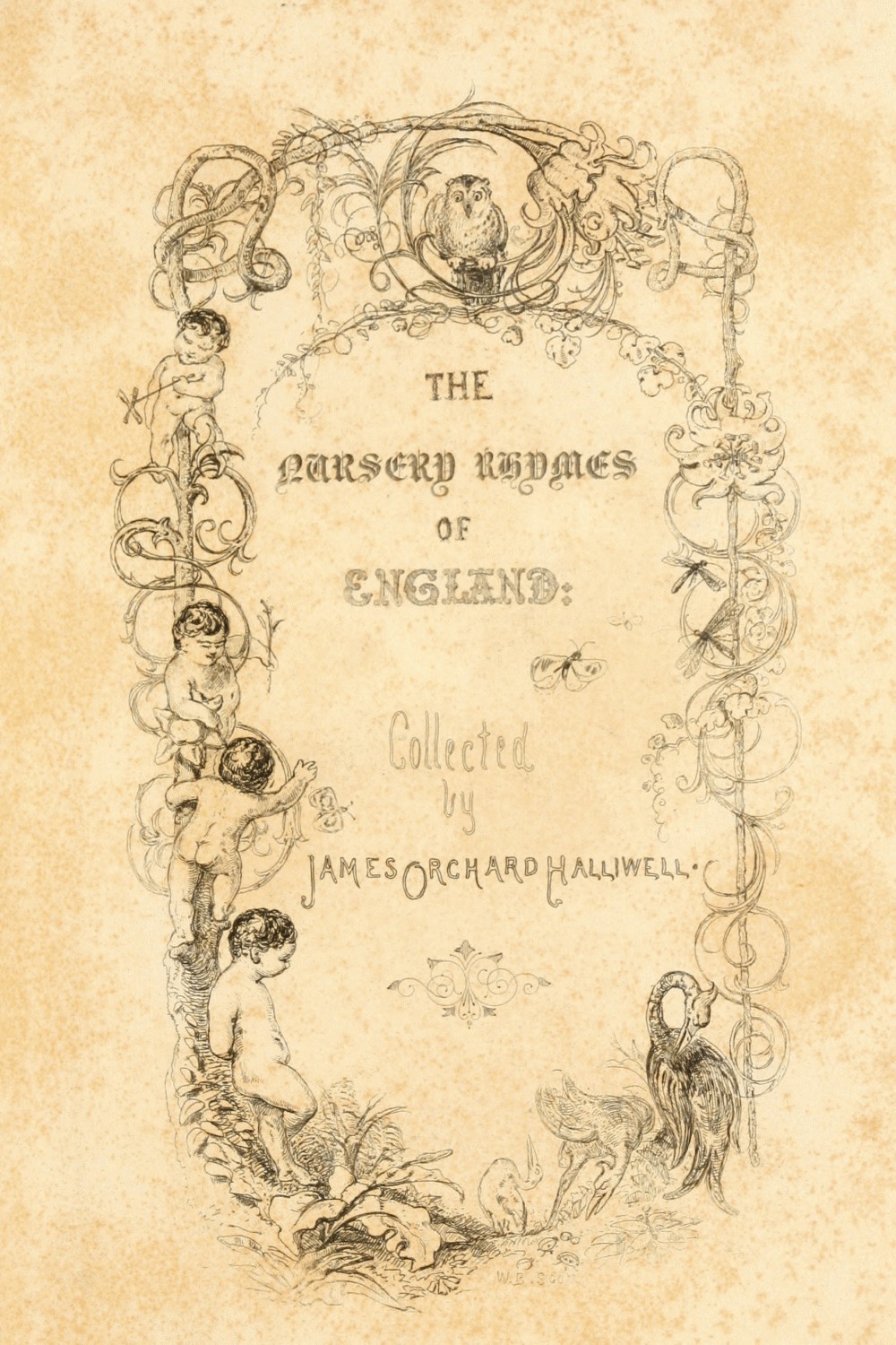 The Nursery Rhymes Of England Collected By James Orchard Halliwell