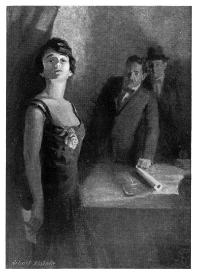 Unmasked and helpless, she maintained an attitude of
challenge and defiance