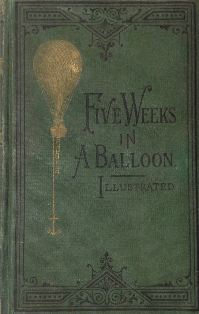 This balloonist escaped from the nineteenth century and floated
