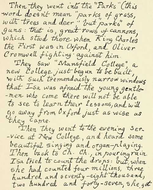 Lewis Carroll letter to Victoria Hicks-Beach, Page 1 of 2