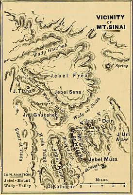 VICINITY OF MT. SINAI