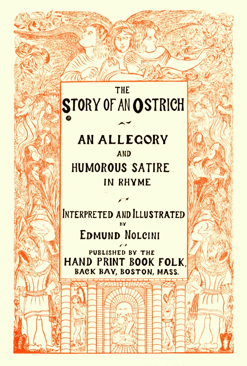 The Project Gutenberg eBook of THE STORY OF AN OSTRICH by Edmund Nolcini.