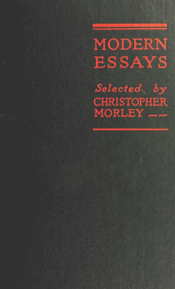 modern essay book pdf