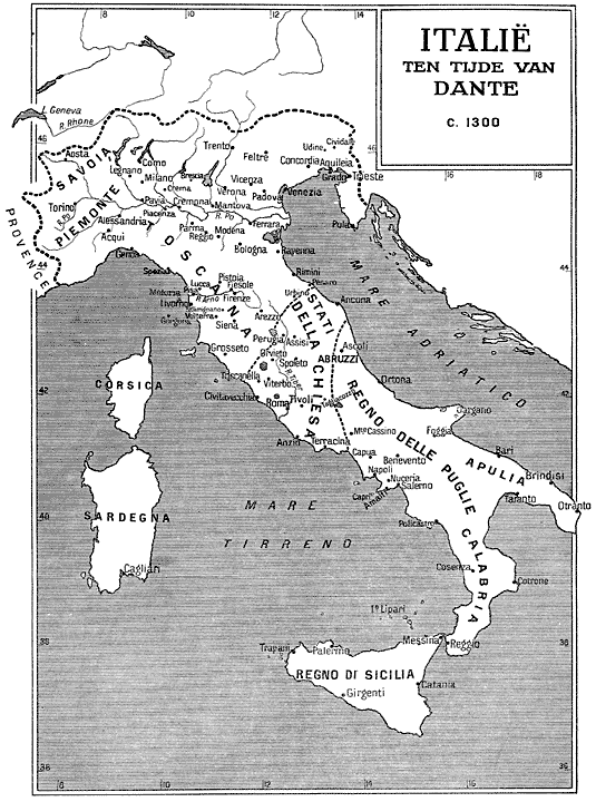 Italië ten tijde van Dante