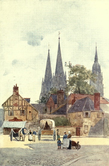 A STREET CORNER, BAYEUX