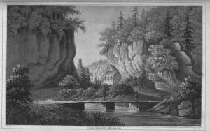 London, Published by I, Murray, 1819.
Hermitage of St^e. Frene.