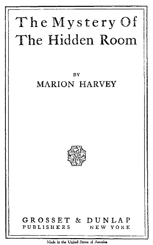 The Project Gutenberg eBook of The Mystery Of, by Marion Harvey.