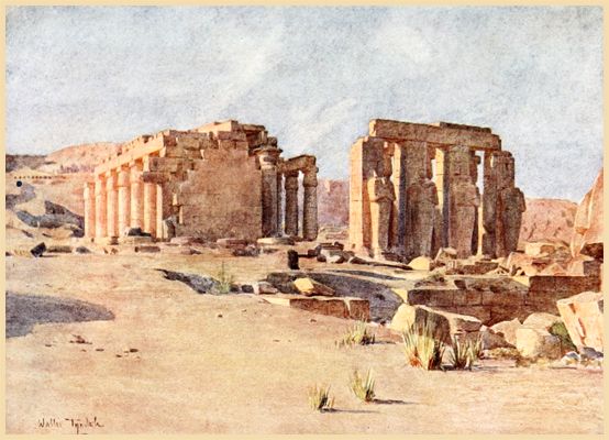 LE RAMESSEUM, A THBES