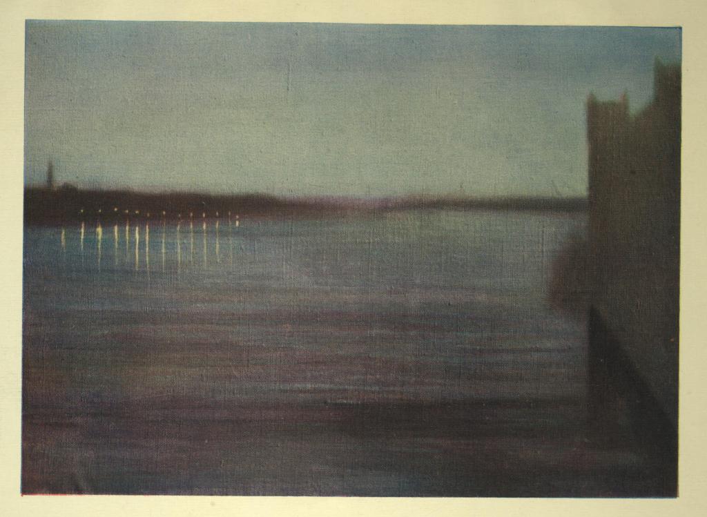 PLATE VI.&mdash;NOCTURNE, BLUE AND SILVER