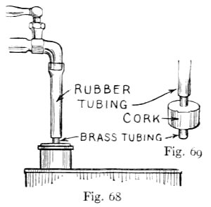How to Make a Water-tight
  Connection between Faucet and Water-motor.