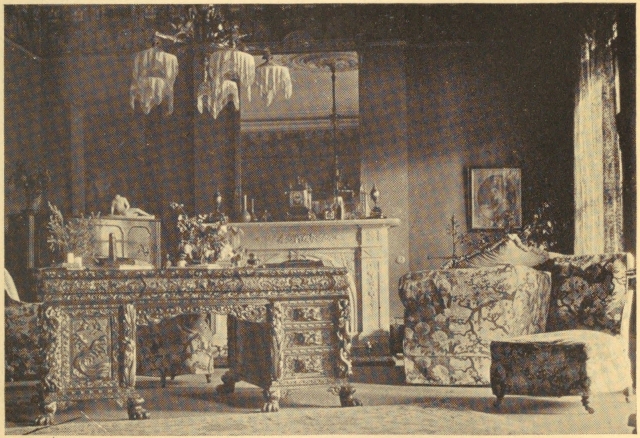 THE INTERIOR OF A WEALTHY SHEEP STATION OWNER'S HOME IN
MELBOURNE
