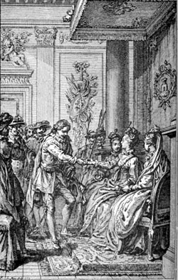 La reine de Castille confie sa bague  Carlos.