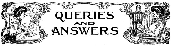 QUERIES
AND
ANSWERS