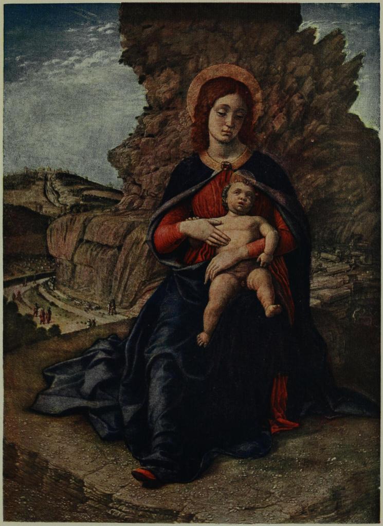 PLATE VI.—THE MADONNA AND CHILD OF THE GROTTO