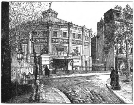 THE WINTER CIRCUS IN THE BOULEVARD DES FILLES DE
CALVAIRE.