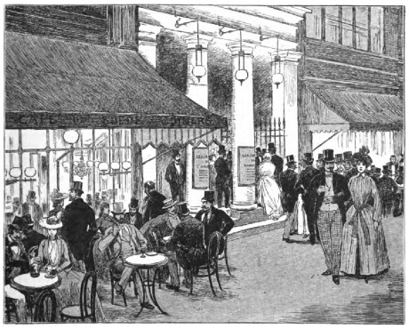 ENTRANCE TO THE THÉÂTRE DES VARIÉTÉS, BOULEVARD
MONTMARTRE.