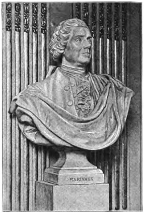 MARIVAUX.

(From the Bust by Mlle. Dubois-Davesne in the Comédie Française.)
