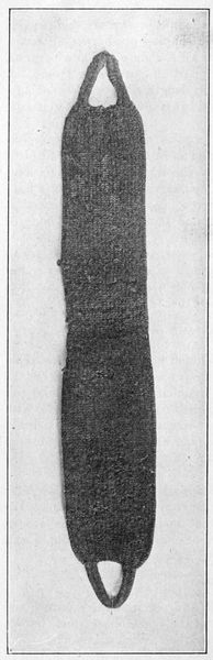 Fig. 4.&mdash;Woven forehead band.