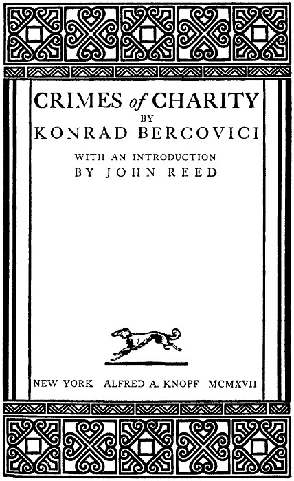 CRIMES OF CHARITY