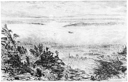 THE INVASION OF MARYLAND

(View from Maryland Heights)