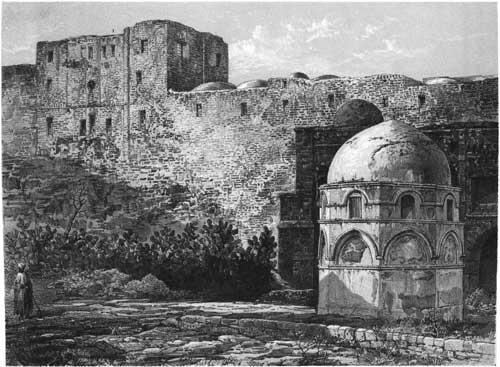 Illustration: View of the Barrack of the Harem es-Sherf