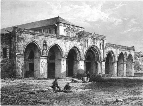 Illustration: Faade of the Mosque El-Aksa