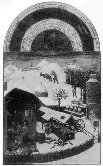 Plate XXVIII.

Photo. Giraudon.

FEBRUARY.

Pol de Limbourg.

From The “Très Riches Heures du Duc de Berry.”

To face page 156.