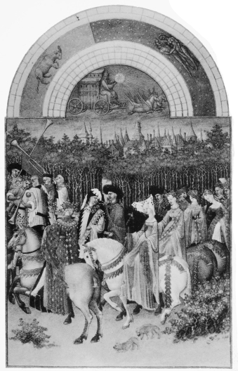 Plate XXX.

Photo. Giraudon.

MAY.

Pol de Limbourg.

From The “Très Riches Heures du Duc de Berry.”

To face page 160.