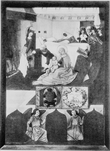 Plate XLV.

Photo. Giraudon.

THE BIRTH OF ST. JOHN THE BAPTIST.

Jean Fouquet.

Musée Condé.

To face page 188.