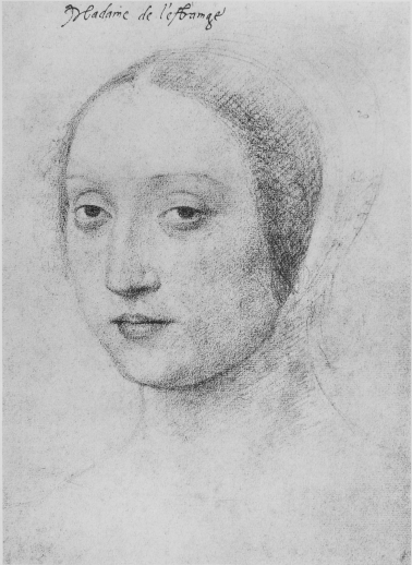 Plate LX.

Photo. Giraudon.

MADAME L’ESTRANGE.

Attributed to Jean Clouet. About 1535.

Musée Condé.

To face page 224.