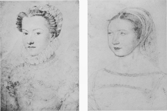 Plate LXV.

Photo. Giraudon.

ELISABETH OF AUSTRIA, QUEEN OF FRANCE.

François Clouet (About 1567).

Bibl. Nat. Paris.

Photo. Giraudon.

JOSSINE DE PISSELEU, NICKNAMED HEGLI.

François Clouet (About 1542).

Musée Condé.

To face page 234.