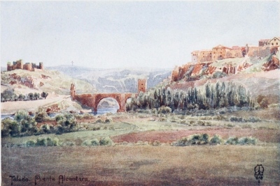 TOLEDO

Bridge of Alcántara, from the Illescas Road.