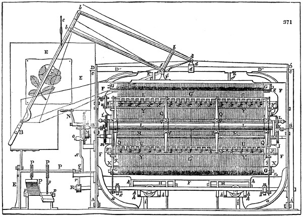 Embroidering machine