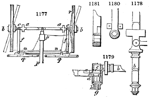 Parts of carriage