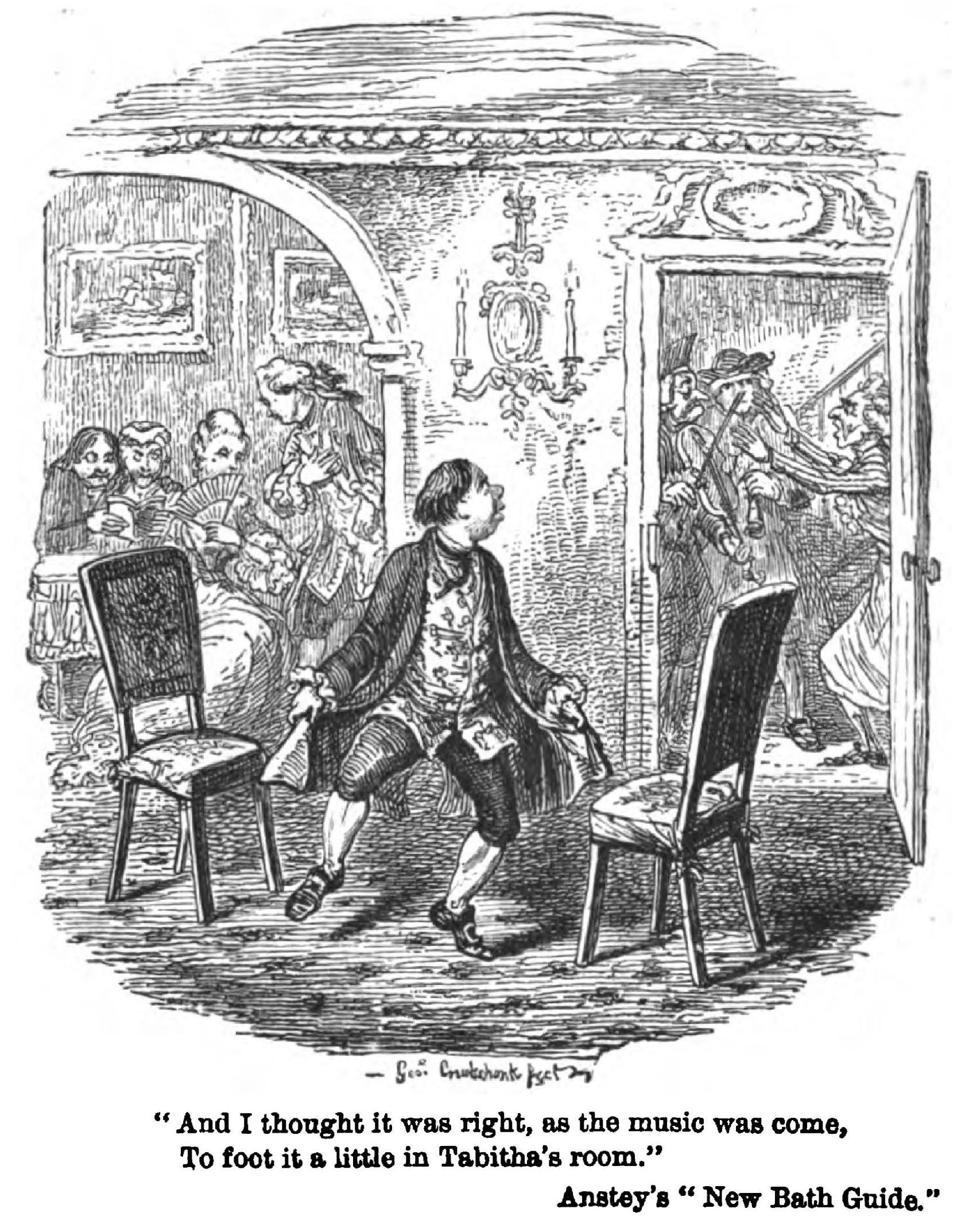 Death of Black Bess — eleventh George Cruikshank illustration for