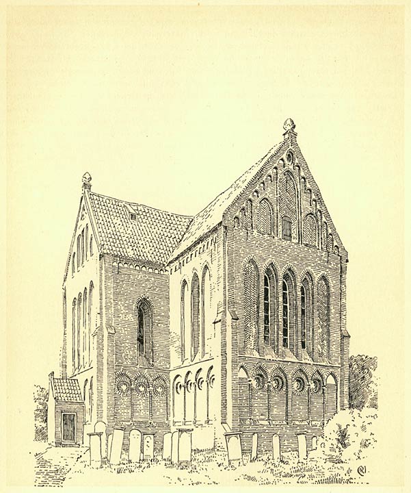 KERK TE ZUIDBROEK (GR.).